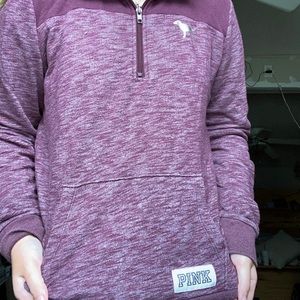 PINK quarter zip